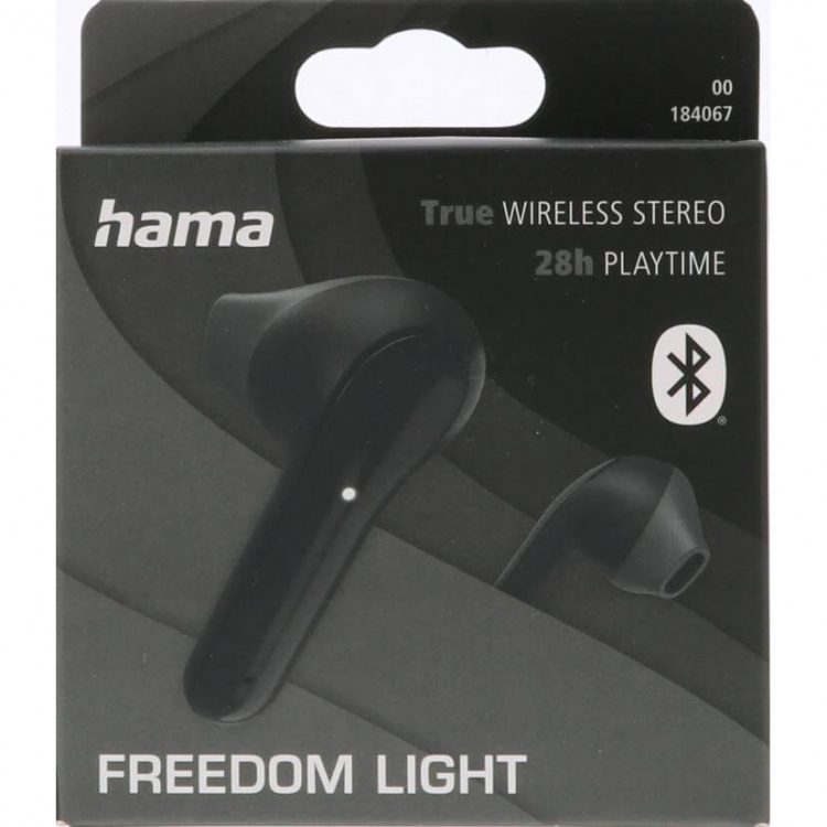 Headphones Freedom TWS In-Ear True Wireless Black
