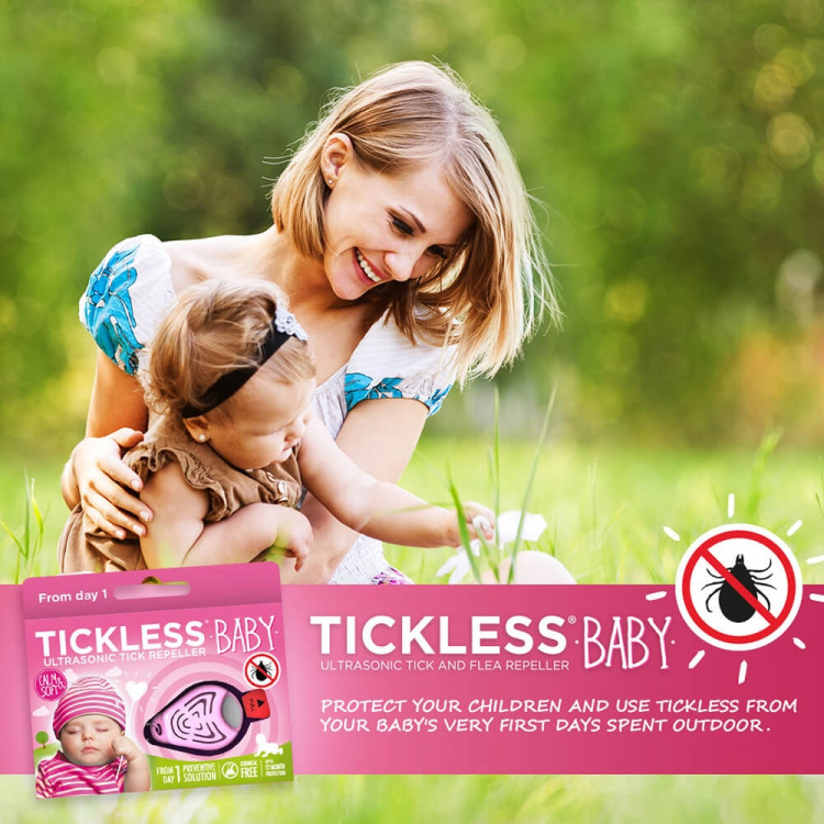 Tick Repellent Baby/Kid Pink