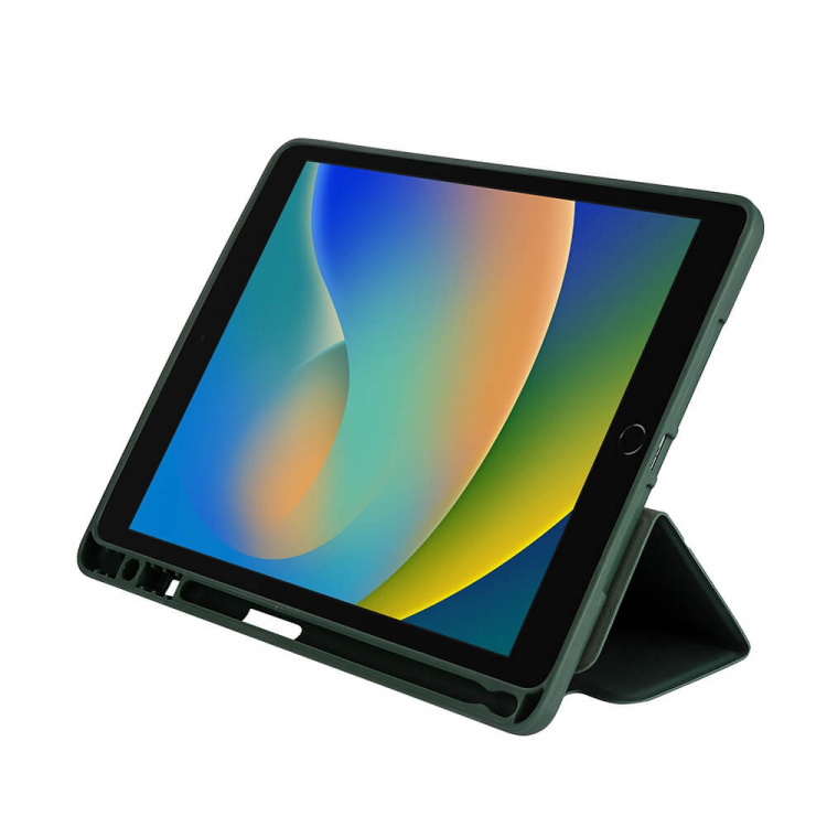 Tablet Cover Soft Touch Green iPad 10.2