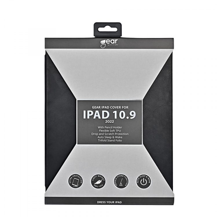 Tablet Cover Pencilpocket Black - iPad 10,9 Tablet Cover Pencilpocket Black - iPad 10,9