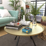 Speaker Alarm Clock Vinyl Retro Blue 