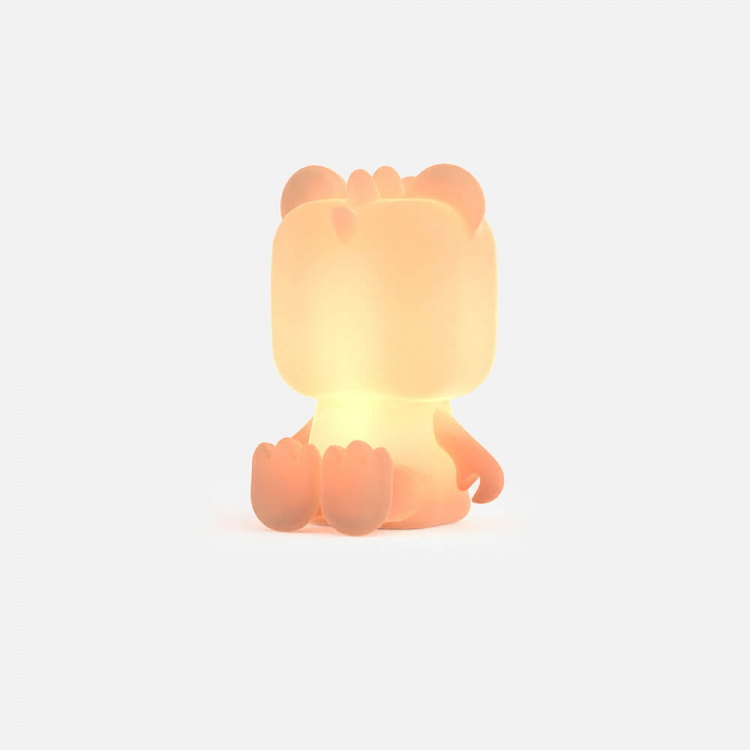 Cute Night Lamp Dino Multicolor