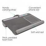 Laptop Lap Desk Grey