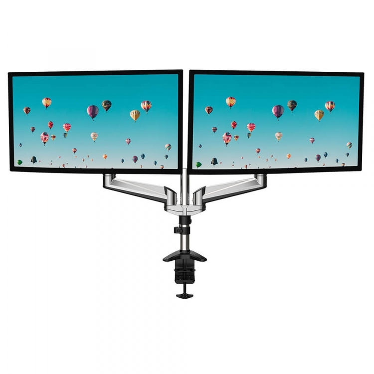 Monitor Arm Duo Aluminium Gas Monitor Arm Duo Aluminium Gas