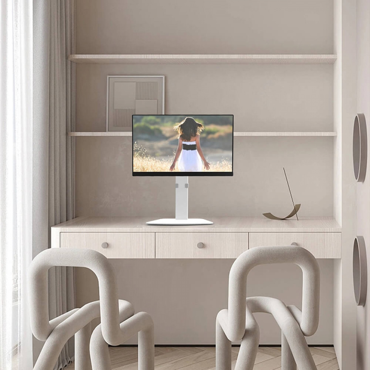 Monitor Arm Desk Mount White