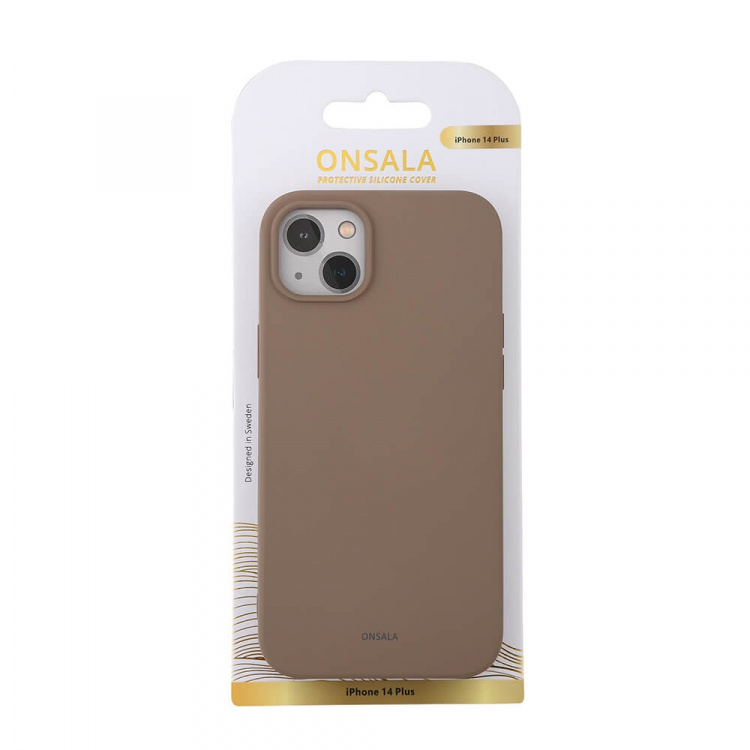 Phone Case Silicone Summer Sand - iPhone 14 Plus