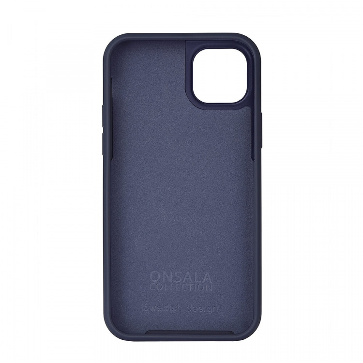 Phone Case Silicone Dark Blue - iPhone 14 Plus Phone Case Silicone Dark Blue - iPhone 14 Plus