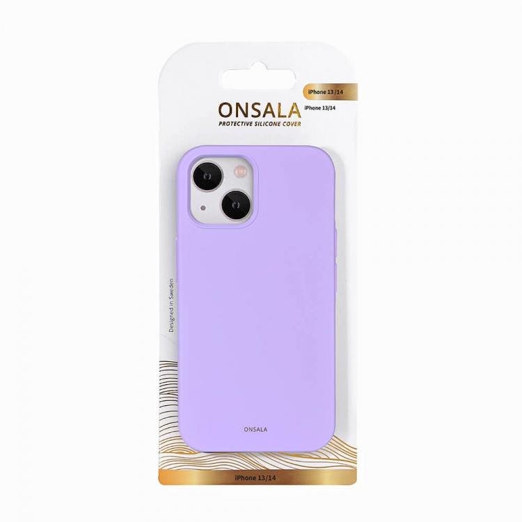 Phone Case Silicone Purple - iPhone 13 /14  Phone Case Silicone Purple - iPhone 13 /14