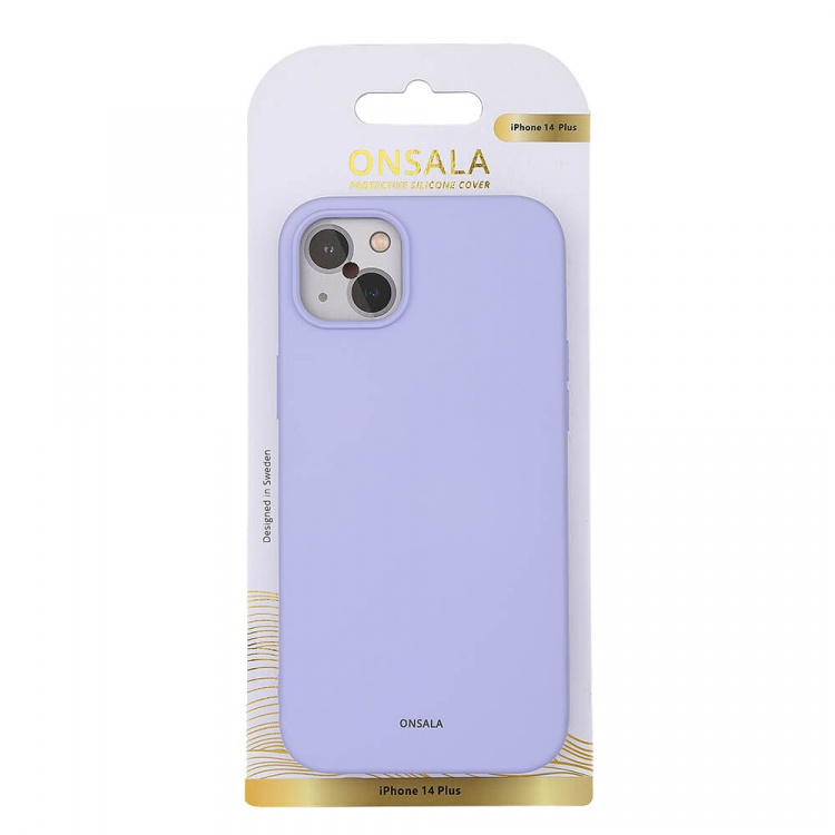 Phone Case Silicone Purple - iPhone 14 Plus