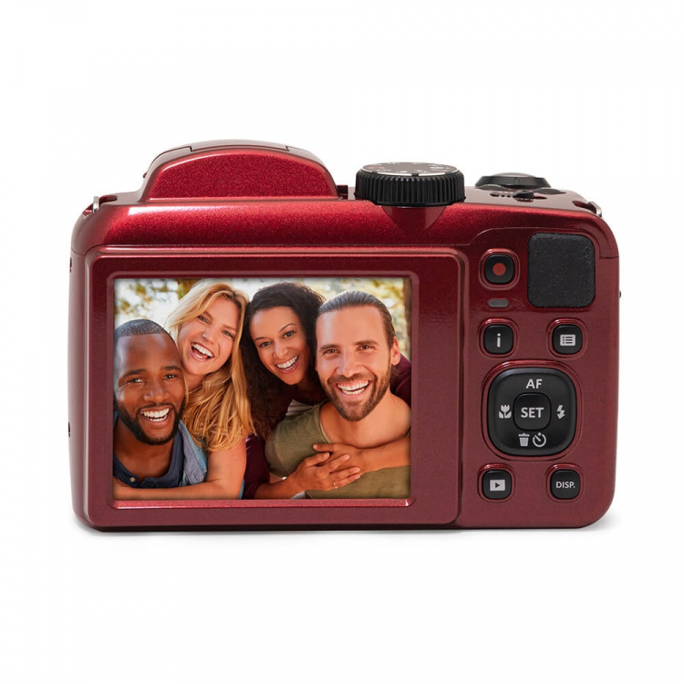Digital Camera Pixpro AZ255 CCD 25x 16MP Red Digital Camera Pixpro AZ255 CCD 25x 16MP Red