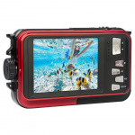 Digital Camera WP8000 CMOS WP 24MP Red Full HD