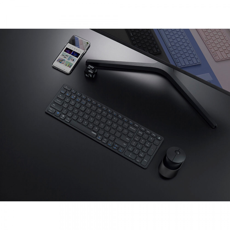 Keyboard/Mice Set 9750M Multi-Mode Wireless Dark Grey Keyboard/Mice Set 9750M Multi-Mode Wireless Dark Grey