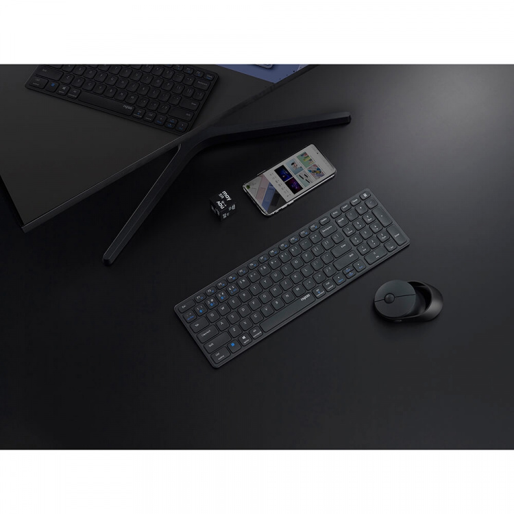 Keyboard/Mice Set 9750M Multi-Mode Wireless Dark Grey Keyboard/Mice Set 9750M Multi-Mode Wireless Dark Grey