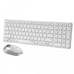 Keyboard/Mice Set 9750M Multi-Mode Wireless White Keyboard/Mice Set 9750M Multi-Mode Wireless White