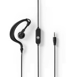 Nedis Walkie talkie Set | 2 Handsets | Tot 6 km | Frequentiekanalen: 8 | PTT / VOX | 180 min | Koptelefoonoutput | 2 Headsets | Zwart