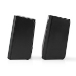 Nedis Gaming Speaker | Speaker-kanalen: 2.0 | USB Gevoed | 3,5 mm Male | 18 W | LED | Volumebediening