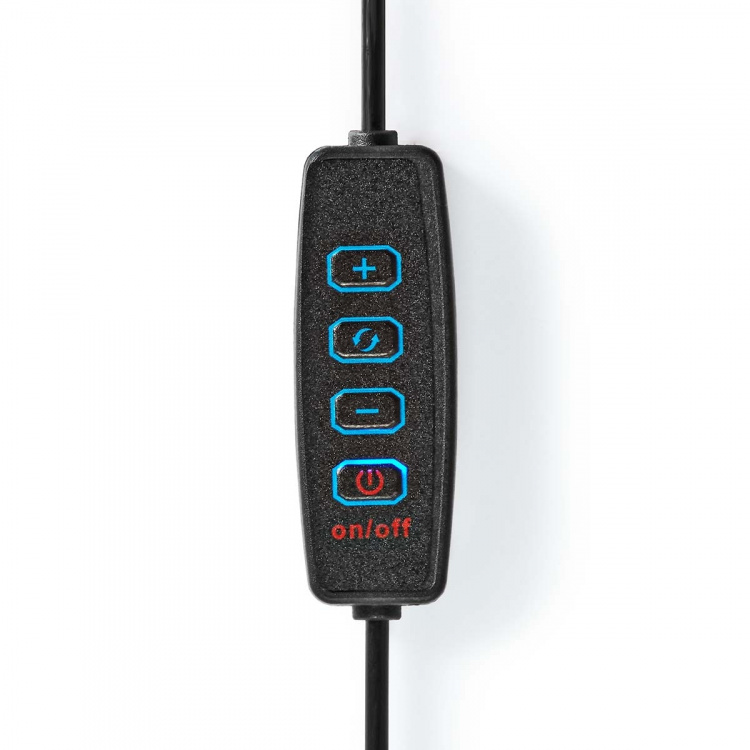 Nedis Ringlicht | 10 inch | 120 LED\'s | 2700 - 6700 K | Statief | Zwart Nedis Ringlicht | 10 inch | 120 LED\'s | 2700 - 6700 K | Statief | Zwart