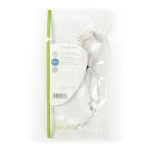 Nedis Stereo-Audiokabel | 3,5 mm Male | 3,5 mm Male | Vernikkeld | 1.00 m | Rond | Wit