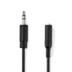 Nedis Stereo-Audiokabel | 3,5 mm Male | 6,35 mm Female | Vernikkeld | 0.20 m | Rond | Blister Nedis Stereo-Audiokabel | 3,5 mm Male | 6,35 mm Female | Vernikkeld | 0.20 m | Rond | Blister
