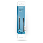 Nedis Stereo-Audiokabel | 3,5 mm Male | 6,35 mm Female | Vernikkeld | 0.20 m | Rond | Blister Nedis Stereo-Audiokabel | 3,5 mm Male | 6,35 mm Female | Vernikkeld | 0.20 m | Rond | Blister