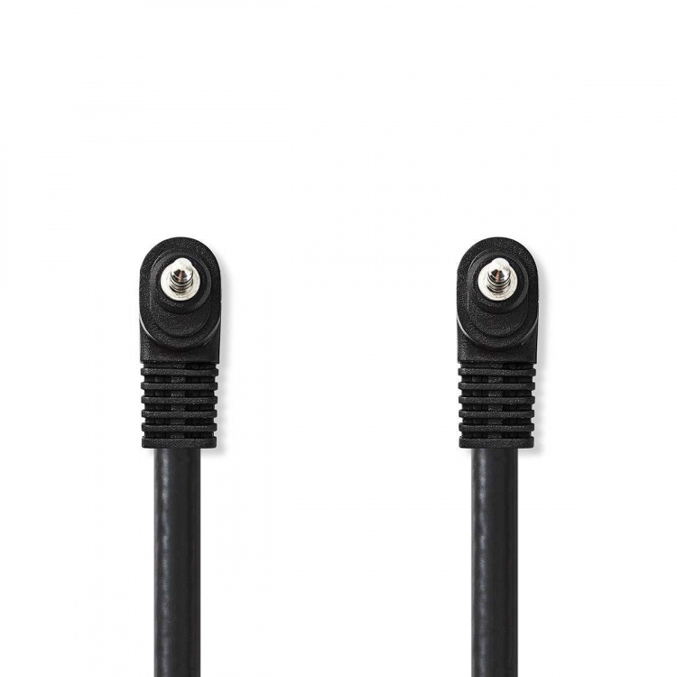 Nedis Audio-Videokabel | 3,5 mm Male | 3,5 mm Male | Vernikkeld | 2.00 m | Rond | PVC | Zwart Nedis Audio-Videokabel | 3,5 mm Male | 3,5 mm Male | Vernikkeld | 2.00 m | Rond | PVC | Zwart