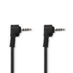 Nedis Audio-Videokabel | 3,5 mm Male | 3,5 mm Male | Vernikkeld | 2.00 m | Rond | PVC | Zwart Nedis Audio-Videokabel | 3,5 mm Male | 3,5 mm Male | Vernikkeld | 2.00 m | Rond | PVC | Zwart