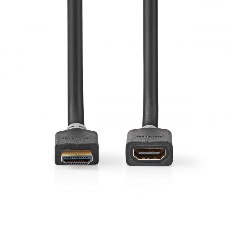 Nedis High Speed HDMI™-Kabel met Ethernet | HDMI™ Connector | HDMI™ Output | 8K@60Hz | eARC | 48 Gbps | 1.00 m | Rond | PVC | Antraciet | Doos Nedis High Speed HDMI™-Kabel met Ethernet | HDMI™ Connector | HDMI™ Output | 8K@60Hz | eARC | 48 Gbps | 1.00 m | Rond | PVC | Antraciet | Doos