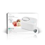 Nedis ijsmachine | 1.0 l | Wit | Kunststof