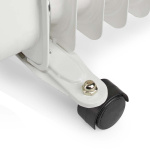 Nedis Mobiele Olieradiator | 800 / 1200 / 2000 W | 9 Vinnen | Instelbare thermostaat | 3 Warmte Standen | Omvalpreventie | Wit