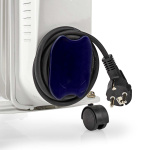 Nedis Mobiele Olieradiator | 800 / 1200 / 2000 W | 9 Vinnen | Instelbare thermostaat | 3 Warmte Standen | Omvalpreventie | Wit