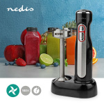 Nedis Staafmixer | 100 W | Snelheidsinstellingen: 1-Snelheid | Zilver / Zwart