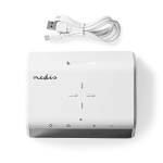 Nedis Wekker met Draadloze Lader | Qi gecertificeerd | 5 / 7.5 / 10 / 15 W | USB-A Male | Nachtlamp | 2 Alarmtijden | Snoozefunctie Nedis Wekker met Draadloze Lader | Qi gecertificeerd | 5 / 7.5 / 10 / 15 W | USB-A Male | Nachtlamp | 2 Alarmtijden | Snoozefunctie
