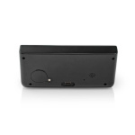 Nedis Wekker met Draadloze Lader | Qi gecertificeerd | 5 / 7.5 / 10 / 15 W | USB-A Male | 2 Alarmtijden | Snoozefunctie Nedis Wekker met Draadloze Lader | Qi gecertificeerd | 5 / 7.5 / 10 / 15 W | USB-A Male | 2 Alarmtijden | Snoozefunctie