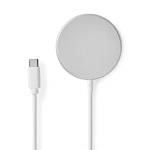 Nedis Draadloze Oplader | 5 / 7.5 / 10 / 15 W | 1.0 / 1.1 / 1.67 / 2 A | Inclusief kabel | USB Type-C™ | 1.00 m Nedis Draadloze Oplader | 5 / 7.5 / 10 / 15 W | 1.0 / 1.1 / 1.67 / 2 A | Inclusief kabel | USB Type-C™ | 1.00 m