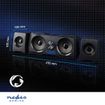 Nedis Gaming Speaker | Speaker-kanalen: 2.2 | USB Gevoed | 3,5 mm Male | 48 W | LED | Volumebediening Nedis Gaming Speaker | Speaker-kanalen: 2.2 | USB Gevoed | 3,5 mm Male | 48 W | LED | Volumebediening