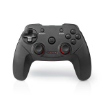 Nedis Gamepad | Draadloos | Batterij Gevoed | PC | Aantal knoppen: 11 | Kabellengte: 1.00 m | Zwart