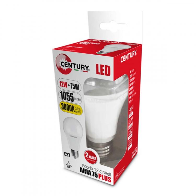 Century LED-Lamp E27 Bol 12 W 1280 lm 3000 K