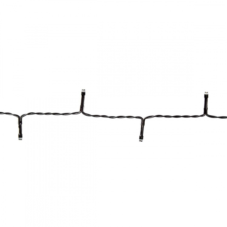 Nedis Kerstverlichting | Koord | 96 LED\'s | Warm Wit | 7.20 m | Licht effecten: 7 | Binnen & Buiten | Batterij Gevoed