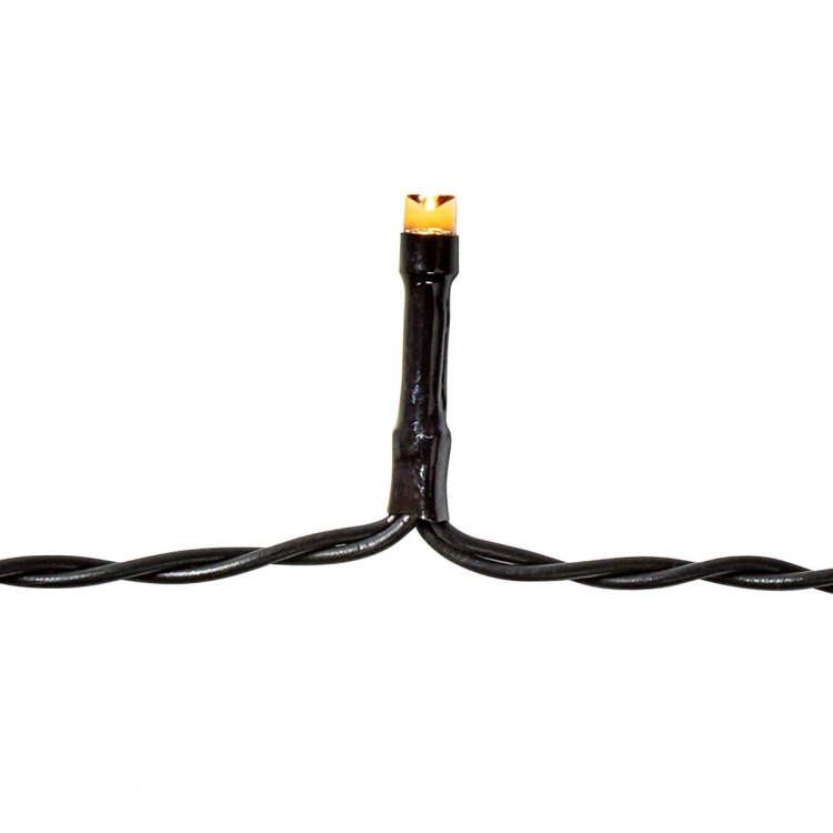 Nedis Kerstverlichting | Koord | 96 LED\'s | Warm Wit | 7.20 m | Licht effecten: 7 | Binnen & Buiten | Batterij Gevoed