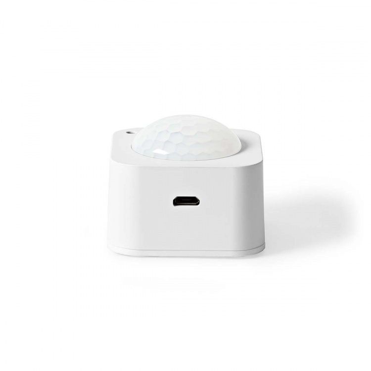 Nedis SmartLife Bewegingssensor | Lichtsensor | Zigbee 3.0 | Batterij Gevoed / USB Gevoed | Detectiehoek: 100 ° | Detectiebereik: 7 m | Max. batterijduur: 24 Maanden | Wit