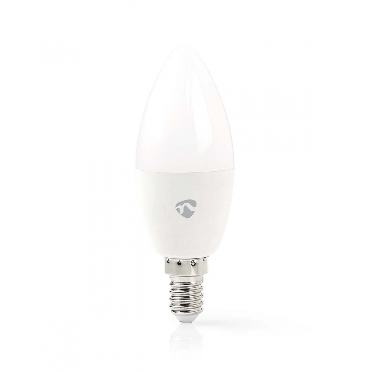 Nedis SmartLife Multicolour Lamp | E14 | 470 lm | 4.90 W | RGB / Warm tot Koel Wit | 2200 - 6500 K | Android™ / IOS | Kaars | 1 Stuks