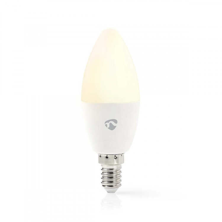 Nedis SmartLife Multicolour Lamp | E14 | 470 lm | 4.90 W | RGB / Warm tot Koel Wit | 2200 - 6500 K | Android™ / IOS | Kaars | 1 Stuks