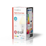 Nedis SmartLife Multicolour Lamp | E14 | 470 lm | 4.90 W | RGB / Warm tot Koel Wit | 2200 - 6500 K | Android™ / IOS | Kaars | 1 Stuks