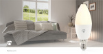 Nedis SmartLife Multicolour Lamp | E14 | 470 lm | 4.90 W | RGB / Warm tot Koel Wit | 2200 - 6500 K | Android™ / IOS | Kaars | 1 Stuks