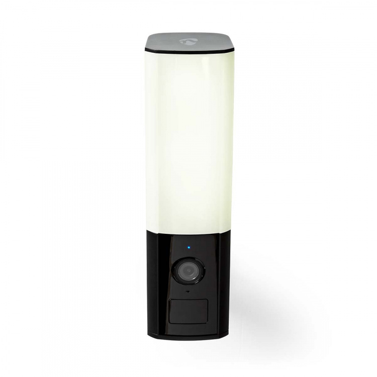 Nedis SmartLife Camera voor Buiten | Omgevingslicht | Full HD 1080p | IP65 | Cloud Opslag (optioneel) / microSD (niet inbegrepen) / Onvif | 100 - 240 V AC | Met bewegingssensor | Nachtzicht | Zwart