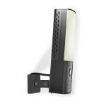 Nedis SmartLife Camera voor Buiten | Omgevingslicht | Full HD 1080p | IP65 | Cloud Opslag (optioneel) / microSD (niet inbegrepen) / Onvif | 100 - 240 V AC | Met bewegingssensor | Nachtzicht | Zwart