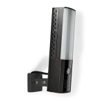 Nedis SmartLife Camera voor Buiten | Omgevingslicht | Full HD 1080p | IP65 | Cloud Opslag (optioneel) / microSD (niet inbegrepen) / Onvif | 100 - 240 V AC | Met bewegingssensor | Nachtzicht | Zwart