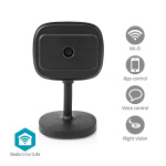 Nedis SmartLife Camera voor Binnen | Full HD 1080p | Cloud Opslag (optioneel) / microSD (niet inbegrepen) / Onvif | Met bewegingssensor | Nachtzicht | Zwart