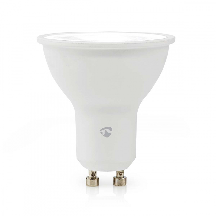 Nedis SmartLife Multicolour Lamp | GU10 | 345 lm | 4.70 W | RGB / Warm tot Koel Wit | 2200 - 6500 K | Android™ / IOS | Spot | 1 Stuks