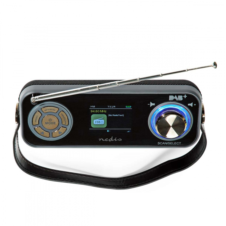 Nedis DAB+ Radio | Tafelmodel | DAB+ / FM | 2.40 